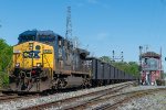 CSXT 420 departing Brunswick